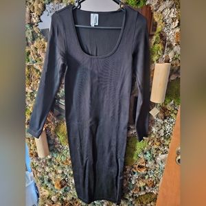 VS Pink Chloe X Halle Ribbed Bodycon Maxi Size Medium